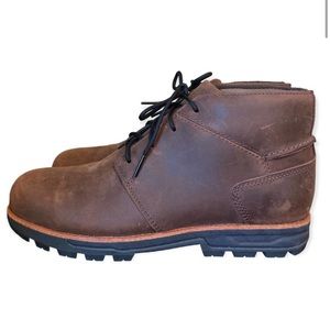 Red Wing Shoes Brown Leather Chukka Work Boots
